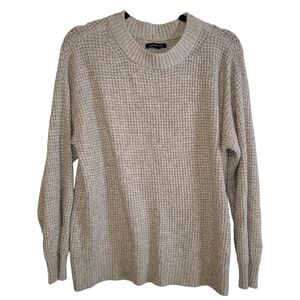 American Eagle Tan Long Sleeve Knit Top Size Medium